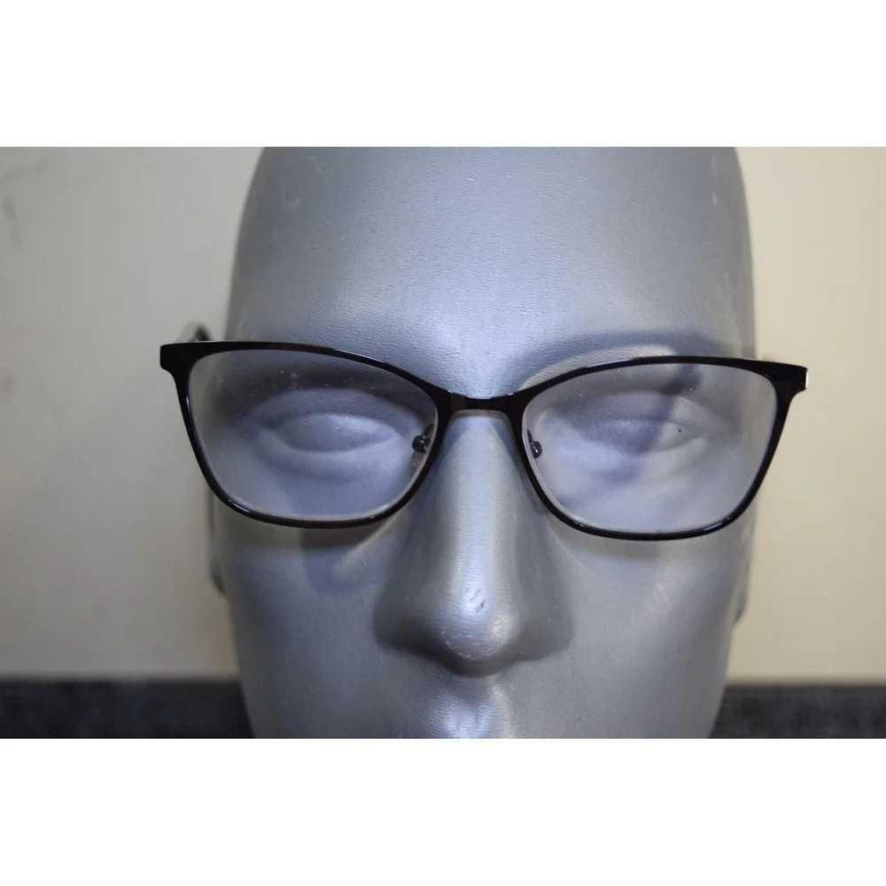 Vera Wang V914 BK Black Cat Eye Eyeglasses Frames 53-16-140 Crystal‎ Accents